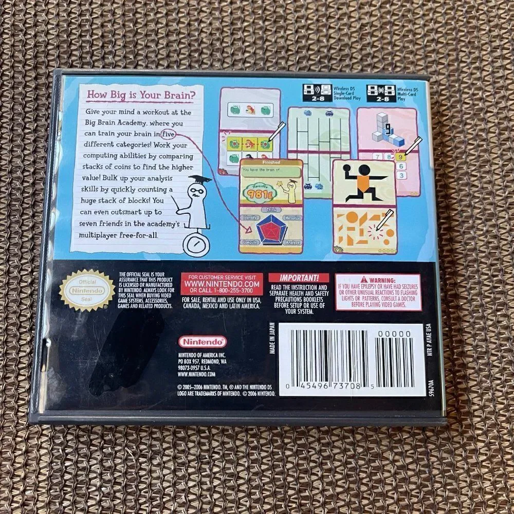 Big Brain Academy (Nintendo DS, 2006)
